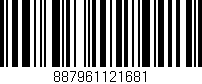 Código de barras (EAN, GTIN, SKU, ISBN): '887961121681'