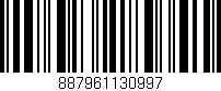 Código de barras (EAN, GTIN, SKU, ISBN): '887961130997'