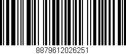 Código de barras (EAN, GTIN, SKU, ISBN): '8879612026251'