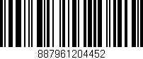 Código de barras (EAN, GTIN, SKU, ISBN): '887961204452'