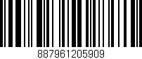 Código de barras (EAN, GTIN, SKU, ISBN): '887961205909'