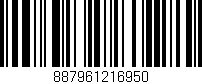Código de barras (EAN, GTIN, SKU, ISBN): '887961216950'