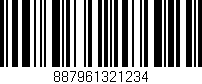 Código de barras (EAN, GTIN, SKU, ISBN): '887961321234'
