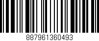 Código de barras (EAN, GTIN, SKU, ISBN): '887961360493'