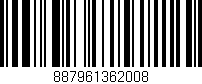 Código de barras (EAN, GTIN, SKU, ISBN): '887961362008'