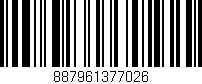 Código de barras (EAN, GTIN, SKU, ISBN): '887961377026'