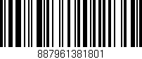 Código de barras (EAN, GTIN, SKU, ISBN): '887961381801'