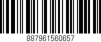 Código de barras (EAN, GTIN, SKU, ISBN): '887961560657'