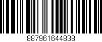 Código de barras (EAN, GTIN, SKU, ISBN): '887961644838'