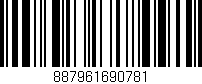 Código de barras (EAN, GTIN, SKU, ISBN): '887961690781'