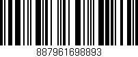 Código de barras (EAN, GTIN, SKU, ISBN): '887961698893'