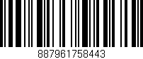Código de barras (EAN, GTIN, SKU, ISBN): '887961758443'