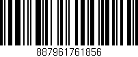Código de barras (EAN, GTIN, SKU, ISBN): '887961761856'