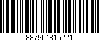 Código de barras (EAN, GTIN, SKU, ISBN): '887961815221'