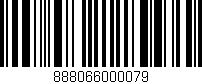 Código de barras (EAN, GTIN, SKU, ISBN): '888066000079'