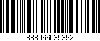 Código de barras (EAN, GTIN, SKU, ISBN): '888066035392'