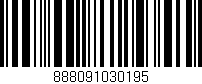 Código de barras (EAN, GTIN, SKU, ISBN): '888091030195'