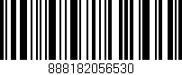 Código de barras (EAN, GTIN, SKU, ISBN): '888182056530'