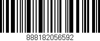Código de barras (EAN, GTIN, SKU, ISBN): '888182056592'