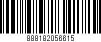 Código de barras (EAN, GTIN, SKU, ISBN): '888182056615'