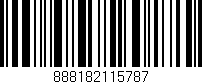 Código de barras (EAN, GTIN, SKU, ISBN): '888182115787'