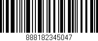 Código de barras (EAN, GTIN, SKU, ISBN): '888182345047'