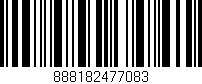 Código de barras (EAN, GTIN, SKU, ISBN): '888182477083'