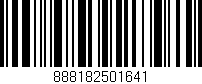Código de barras (EAN, GTIN, SKU, ISBN): '888182501641'