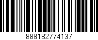Código de barras (EAN, GTIN, SKU, ISBN): '888182774137'