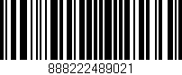 Código de barras (EAN, GTIN, SKU, ISBN): '888222489021'