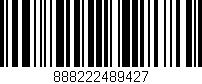 Código de barras (EAN, GTIN, SKU, ISBN): '888222489427'