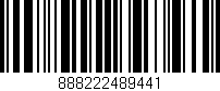 Código de barras (EAN, GTIN, SKU, ISBN): '888222489441'