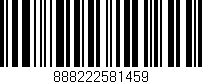 Código de barras (EAN, GTIN, SKU, ISBN): '888222581459'