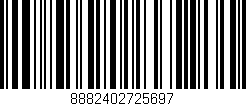 Código de barras (EAN, GTIN, SKU, ISBN): '8882402725697'