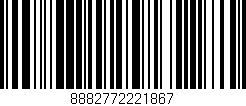 Código de barras (EAN, GTIN, SKU, ISBN): '8882772221867'