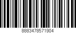 Código de barras (EAN, GTIN, SKU, ISBN): '8883478571904'