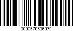 Código de barras (EAN, GTIN, SKU, ISBN): '8883670696979'