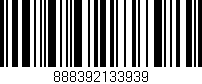 Código de barras (EAN, GTIN, SKU, ISBN): '888392133939'