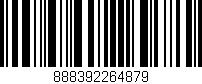 Código de barras (EAN, GTIN, SKU, ISBN): '888392264879'