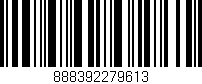 Código de barras (EAN, GTIN, SKU, ISBN): '888392279613'