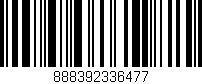 Código de barras (EAN, GTIN, SKU, ISBN): '888392336477'