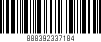 Código de barras (EAN, GTIN, SKU, ISBN): '888392337184'