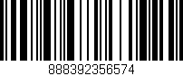 Código de barras (EAN, GTIN, SKU, ISBN): '888392356574'