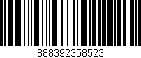 Código de barras (EAN, GTIN, SKU, ISBN): '888392358523'