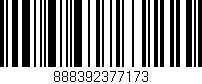 Código de barras (EAN, GTIN, SKU, ISBN): '888392377173'