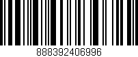 Código de barras (EAN, GTIN, SKU, ISBN): '888392406996'