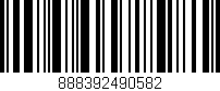 Código de barras (EAN, GTIN, SKU, ISBN): '888392490582'