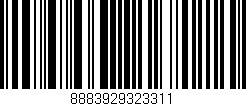 Código de barras (EAN, GTIN, SKU, ISBN): '8883929323311'