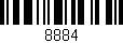 Código de barras (EAN, GTIN, SKU, ISBN): '8884'