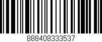 Código de barras (EAN, GTIN, SKU, ISBN): '888408333537'
